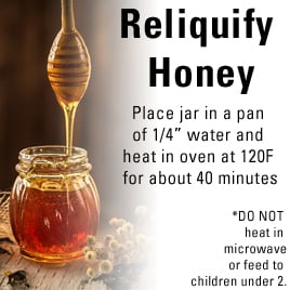 how to reliquify honey